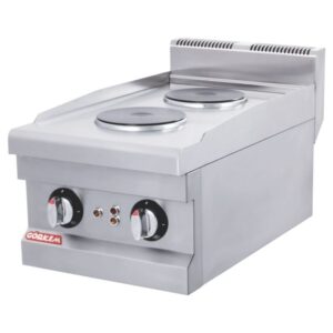 Görkem 600 Seri 2 Yuvarlak Pleytli Ocak Set Üstü Elektrikli 40x61 Cm