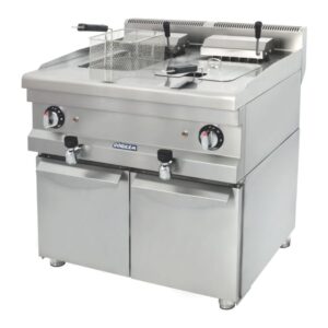 Görkem 600 Seri Fritöz Dolaplı Elektrikli 9+9 Lt 60x61 Cm