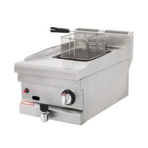 Görkem 600 Seri Fritöz Set Üstü Gazlı 9 Lt 40x61 Cm