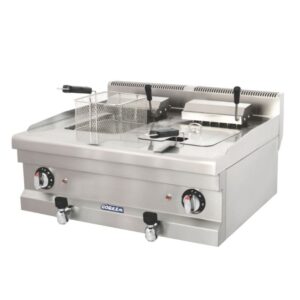 Görkem 600 Seri Fritöz Set Üstü Elektrikli 9+9 Lt 60x61 Cm