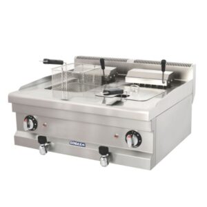 Görkem 700 Seri Fritöz Set Üstü Gazlı 12+12 Lt 80x71 Cm