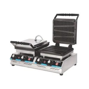 Görkem çubuk Model Waffle Makinesi Çiftli Elektrikli