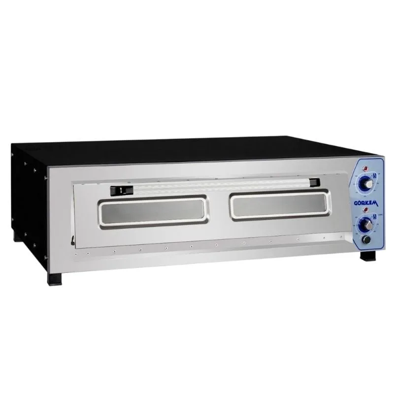 Görkem Pizza Fırını Tek Katlı 6 x 30 Cm Pizza Kapasiteli Elektrikli