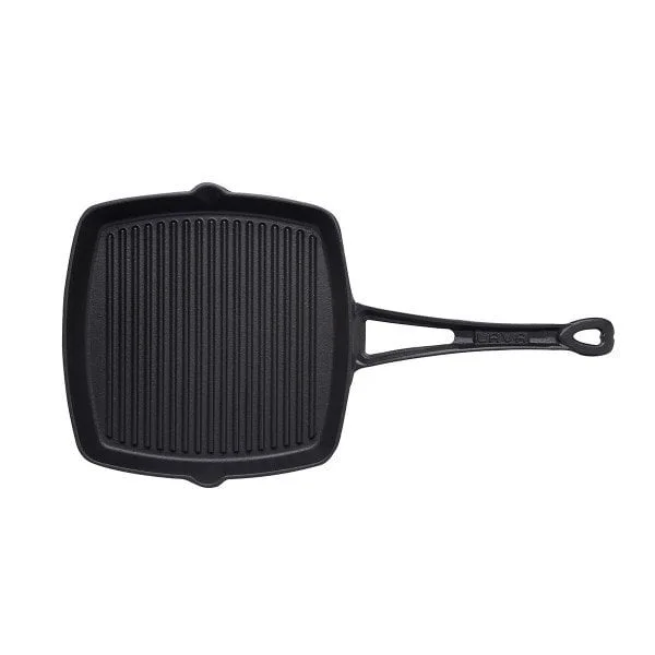 Lava Döküm Izgara Tava, Metal Saplı Ölçü 26X26 Cm