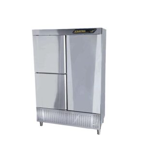 NDustrio 1 Tam 2 Yarım Kapılı Üstten Motorlu Dik Tip Gastronorm Buzdolabı, 1600 L PNX- CPG-203-UC