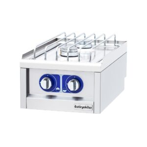 Öztiryakiler 600 Seri Set Üstü Ocak, 2 Gözlü, Gazlı, 40x60x26 cm, 6644