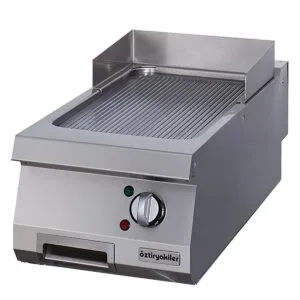 Öztiryakiler 700 Seri, OGE 4070 N Grill Plate,Set Üstü, Oluklu, Elektirikli, 40x70 cm, 6644