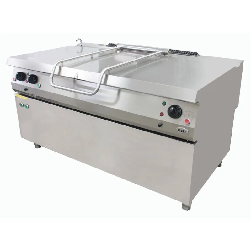 Öztiryakiler 900 Seri Devrilir Tava, Elektrikli, Kaldırma Motorlu, 205 L, 160x90x85, 6644