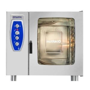 Öztiryakiler OKFE 102 Fırın, Konveksiyonlu, Elektrikli, Kızaklı, 10 Adet GN 2/1 Tepsi Kapasiteli