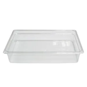 Öztiryakiler Polikarbon Gastronorm Küvet, GN 1/9-65, 17x10x6,5 cm