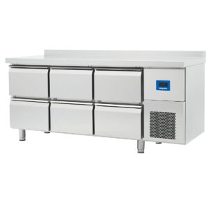 Öztiryakiler TA 370 NMV Buzdolabı 6 Çekmeceli Yatay Tezgah Tip