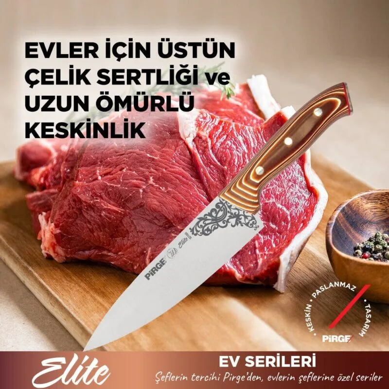 Pirge Elite Şef Çiftler Bıçak Seti - 35126
