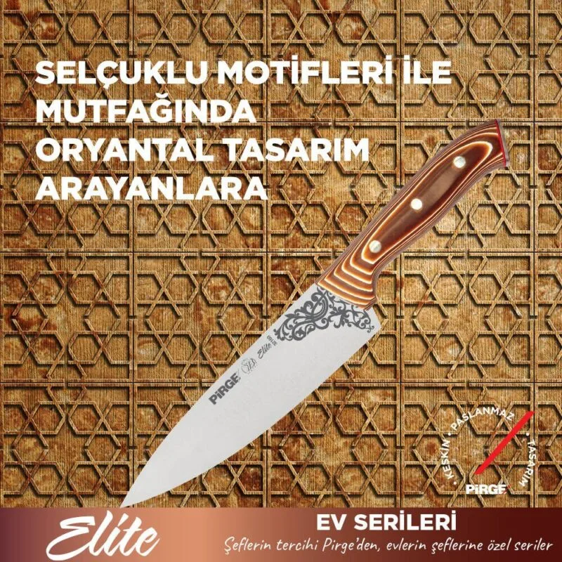 Pirge Elite Şef Çiftler Bıçak Seti - 35126