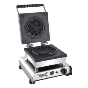 Remta W34C Değiştirilebilir Plakalı Waffle Makinesi Çiçek Model Ø16
