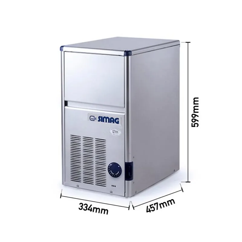 Simag SDE24 Küp Buz Makinesi, 24 kg/gün,6644