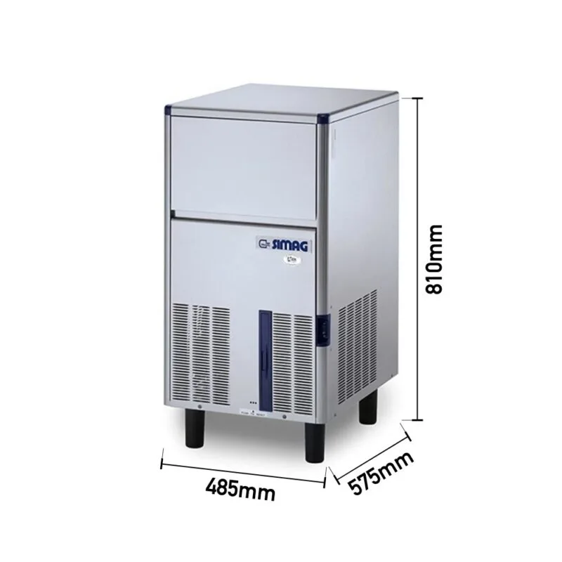 Simag SDE50 Küp Buz Makinesi, 47 kg/gün,6644