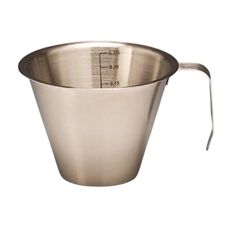Zicco 01-3026-2 Çelik Sıvı Ölçek 250 ml