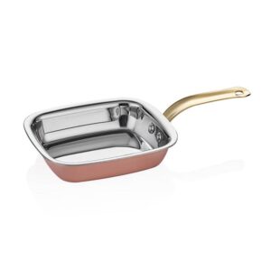 Altınbaşak A 101KP 14 Multi Metal Kare Tava 12x14 cm Bakır