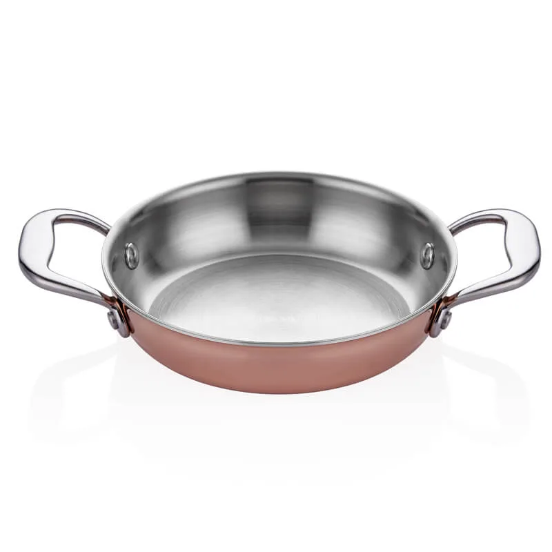 Altınbaşak A 102YS 22 Elit Multi Metal Yumurta Sahanı 22 cm Bakır