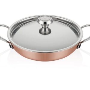 Altınbaşak A 102YS 22K Elit Bakır Yumurta Sahanı 22 cm + Kapak