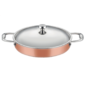 Altınbaşak A 103CS 24 Bakır İndüksiyon Sığ Tencere 24 cm