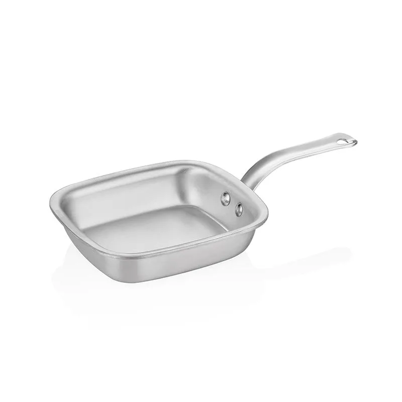 Altınbaşak A 119KP 14 Beyaz İnci Mini Kare Tava 12x14 cm