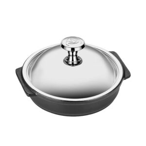 Altınbaşak A 120GV 16K Döküm Demir Yuvarlak Güveç + Kapak 16 cm