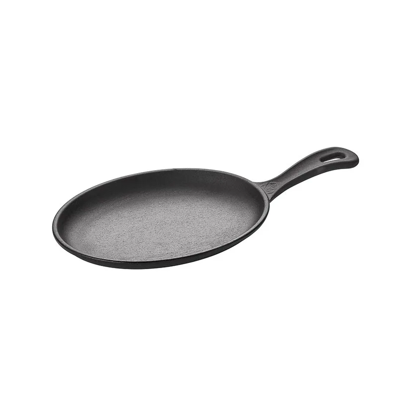 Altınbaşak A 120SA 21 Döküm Demir Oval Saplı Fajita Tavası 21x15 cm