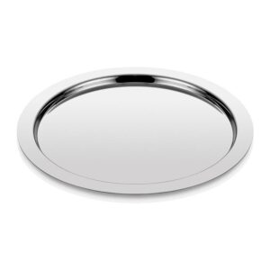 Altınbaşak A 641 01 Paslanmaz Yuvarlak Servis Tepsisi 35x1 cm