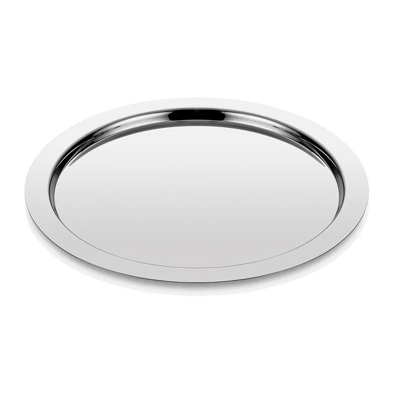 Altınbaşak A 641 03 Paslanmaz Yuvarlak Servis Tepsisi 42x1 cm