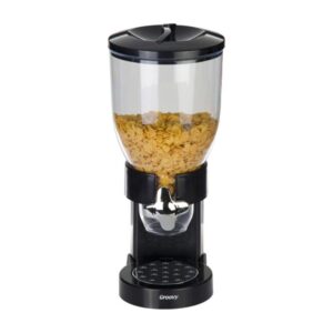 Biradlı GRV-10413 Mısır Gevreği Dispenseri, 3.5 L, Siyah