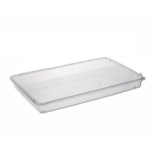 Bora Plastik Kristal Fanus Tepsi Köşeli 26.4x41.7 cm