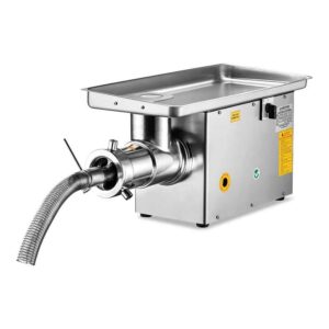 Çağdaş Paslanmaz Et Kıyma Makinesi Sinir Ayıklamalı No 32 Portatif Krom Çelik Kafa 380 V 600 Kg/Saat