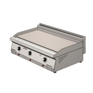 CSA 700 Edge Seri Düz Pleyt Izgara Set Üstü Doğalgazlı 120x70 Cm