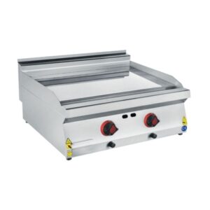 CSA 700 Edge Seri Düz Pleyt Izgara Set Üstü Lpg'li 80x70 Cm