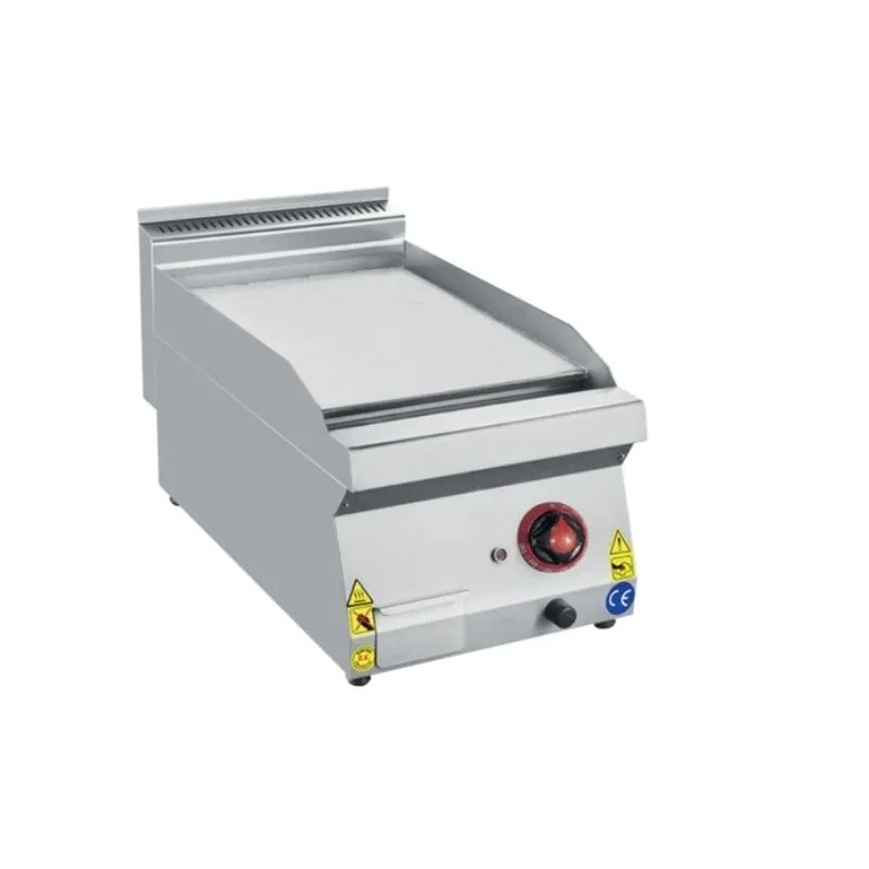 CSA 700 Edge Seri Düz Pleyt Izgara Set Üstü Lpg'li 40x70 Cm