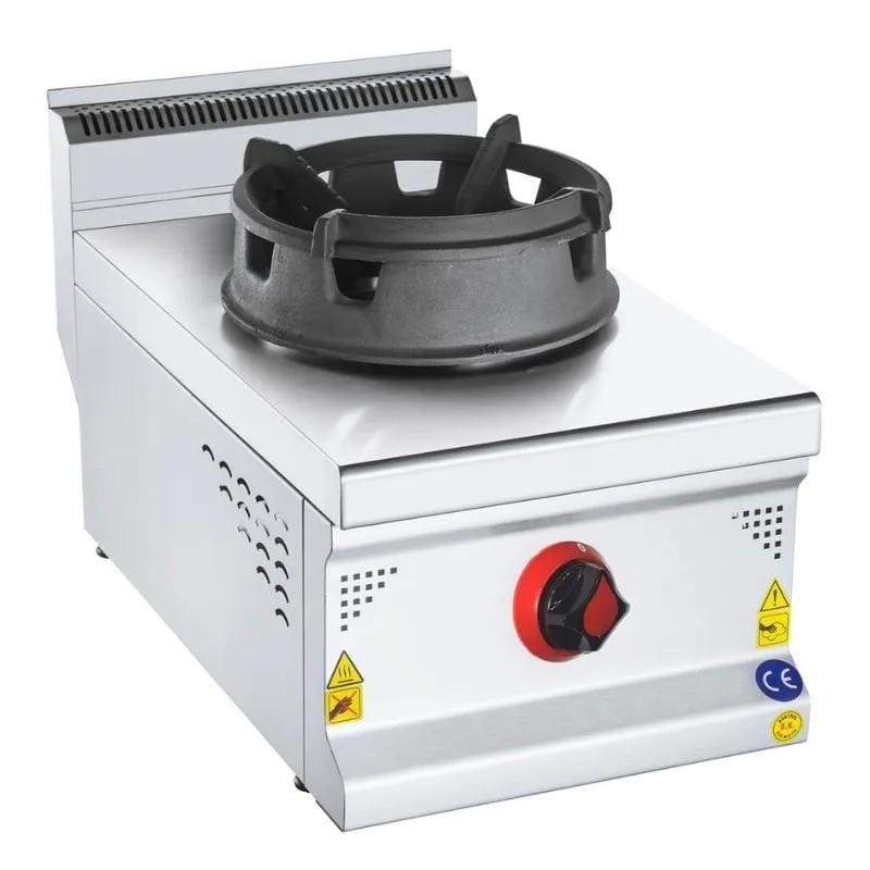 CSA 700 Seri 1 Gözlü Wok Ocak Set Üstü Lpg'li 40x70 Cm