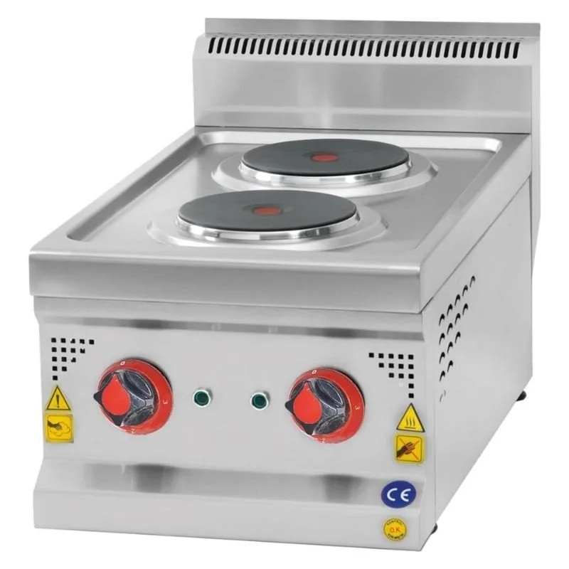 CSA 700 Seri 2 Yuvarlak Pleytli Ocak Set Üstü Elektrikli 40x70 Cm