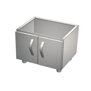 CSA 700 Seri Set Altı Dolap İki Kapaklı 80x70x50 Cm