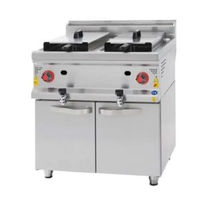 CSA 900 Seri Fritöz Dolaplı Doğalgazlı 22+22 lt 80x90 Cm