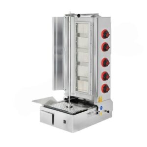 CSA KRCS.AMSDOG.5 Döner Ocağı Alttan Motorlu 5 Radyanlı Doğalgazlı