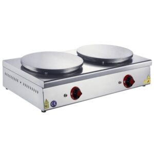 CSA Krep Ocağı 2 Gözlü Set Üstü Elektrikli 75x46x15 Cm