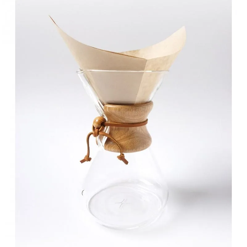 Escobarista Pour Over Chemex Filtre Kağıdı, 5 Cup, 100 Adet