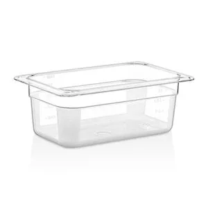 GastroPlast GN 1/4-100 mm Gastronorm Küvet Polikarbon