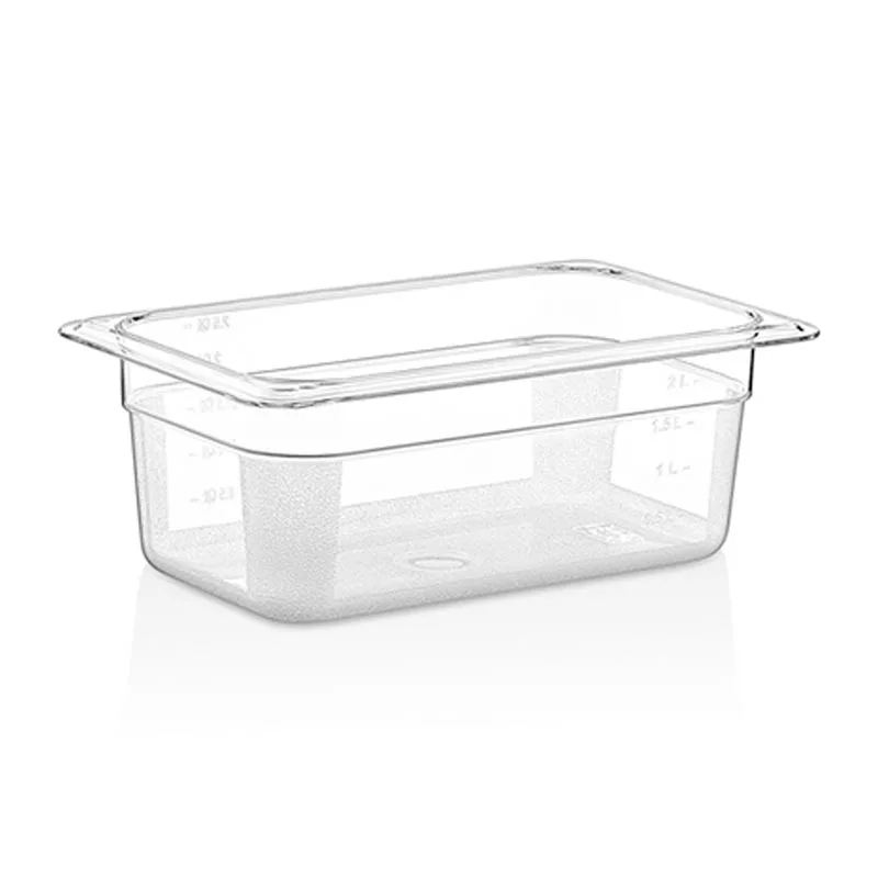 GastroPlast GN 1/4-100 mm Gastronorm Küvet Polikarbon