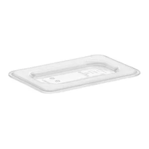 GastroPlast GN 1/9 Gastronom Küvet Kapağı Paslanmaz Küvet Uyumlu Polikarbon