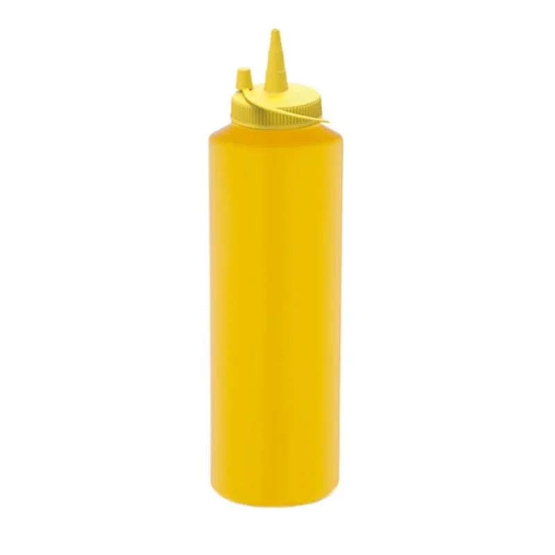 GastroPlast GPSC-1000 Kapaklı Fişek Sosluk 1000 ml Sarı