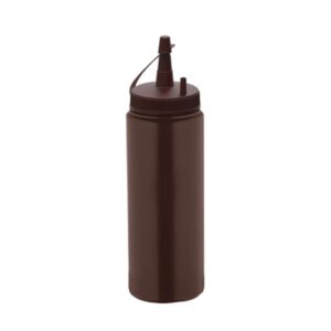 GastroPlast GPSC-500 Kapaklı Fişek Sosluk 500 ml Kahverengi