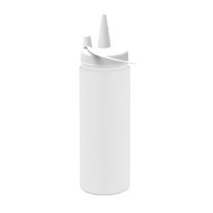 GastroPlast GPSC-500 Kapaklı Fişek Sosluk 500 ml Beyaz