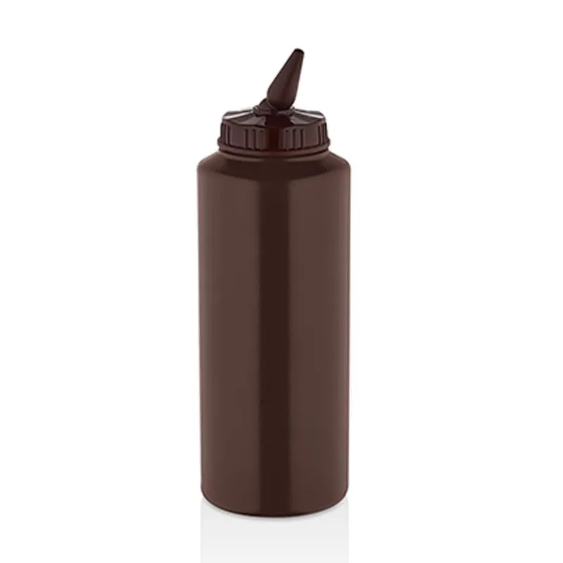 GastroPlast GPSM-250 Ayarlı Uçlu Fişek Sosluk 250 ml Kahverengi